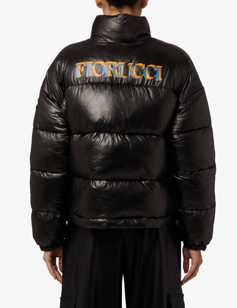 Napapijri Napapijri x Fiorucci puffer short jacket - Black - picture 3 Napapijri Napapijri x Fiorucci puffer short jacket - Black - picture 3