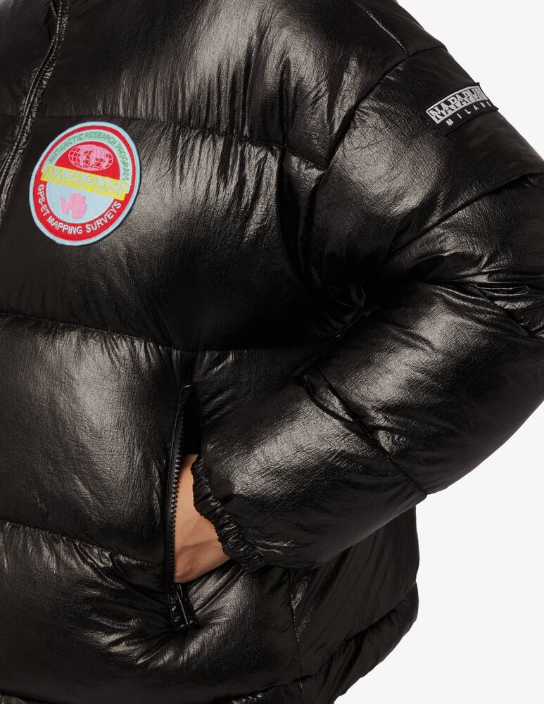 Napapijri Napapijri x Fiorucci puffer short jacket - Black - picture 4 Napapijri Napapijri x Fiorucci puffer short jacket - Black - picture 4