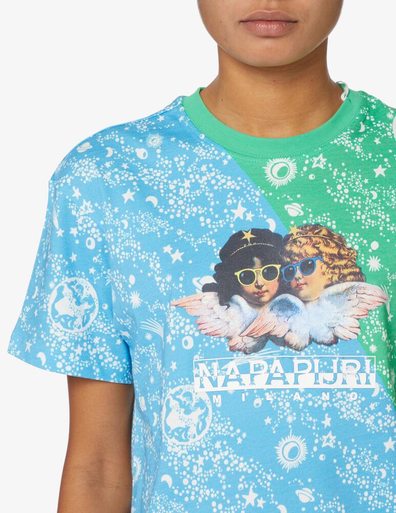 rinascente Napapijri T-shirt Napapijri x Fiorucci - Azzurro