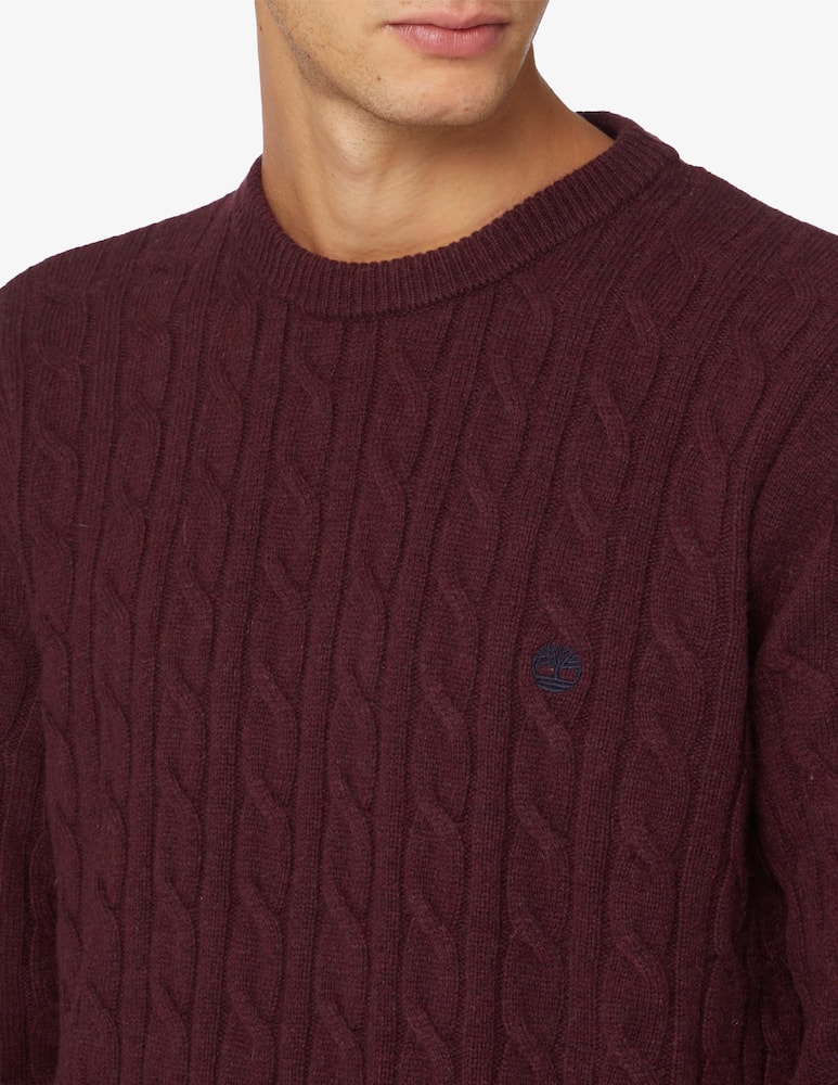 rinascente Timberland Maglia girocollo treccia