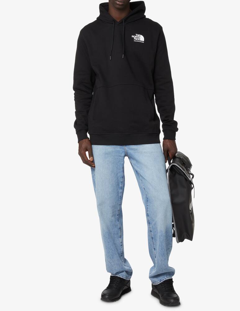 rinascente The North Face Coordinates graphic print back hoodie - Black