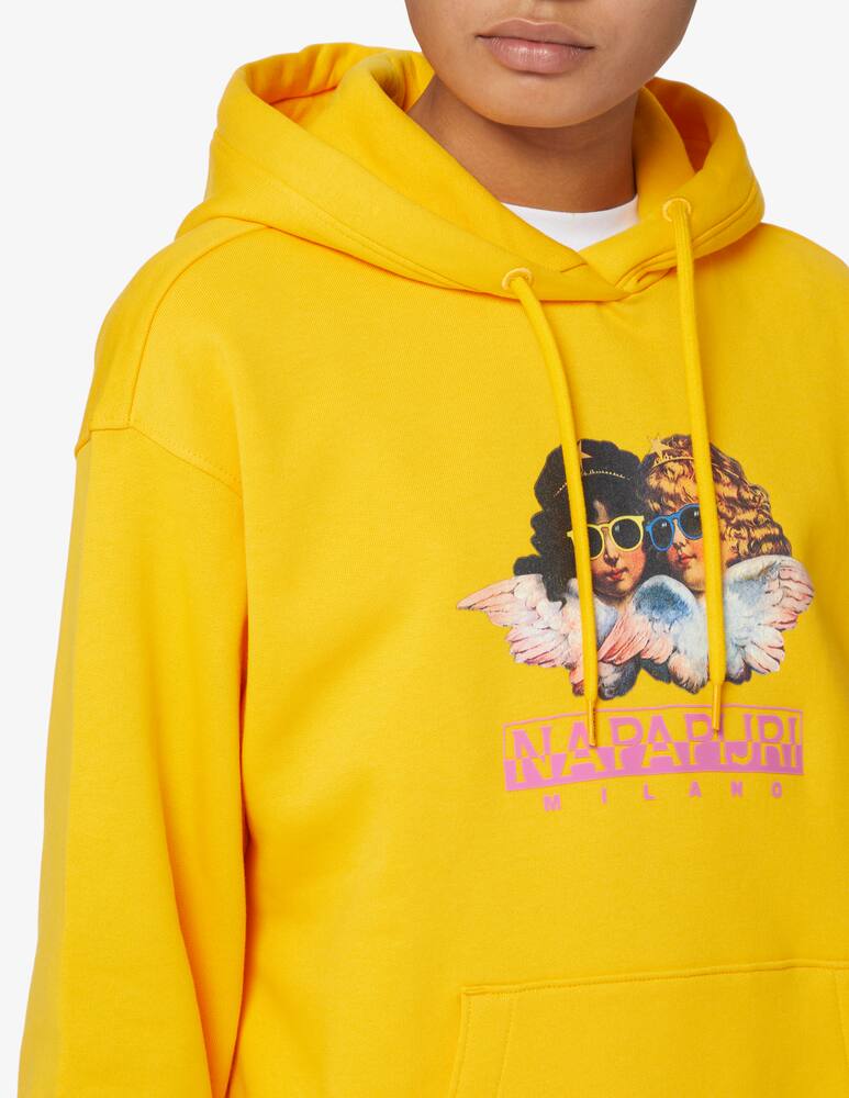 rinascente Napapijri Napapijri x Fiorucci hoodie - Yellow