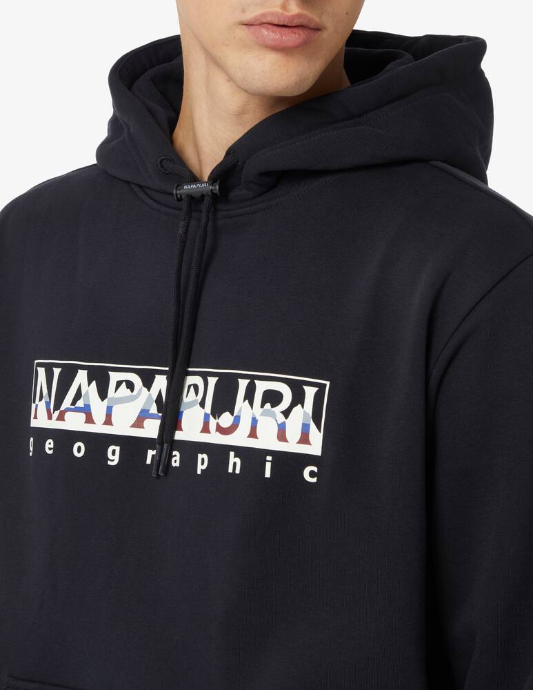 rinascente Napapijri Mountain print back hoodie