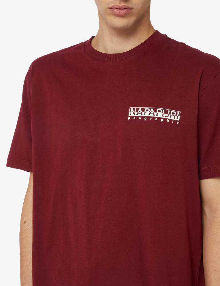 rinascente Napapijri Maglietta logo montagna