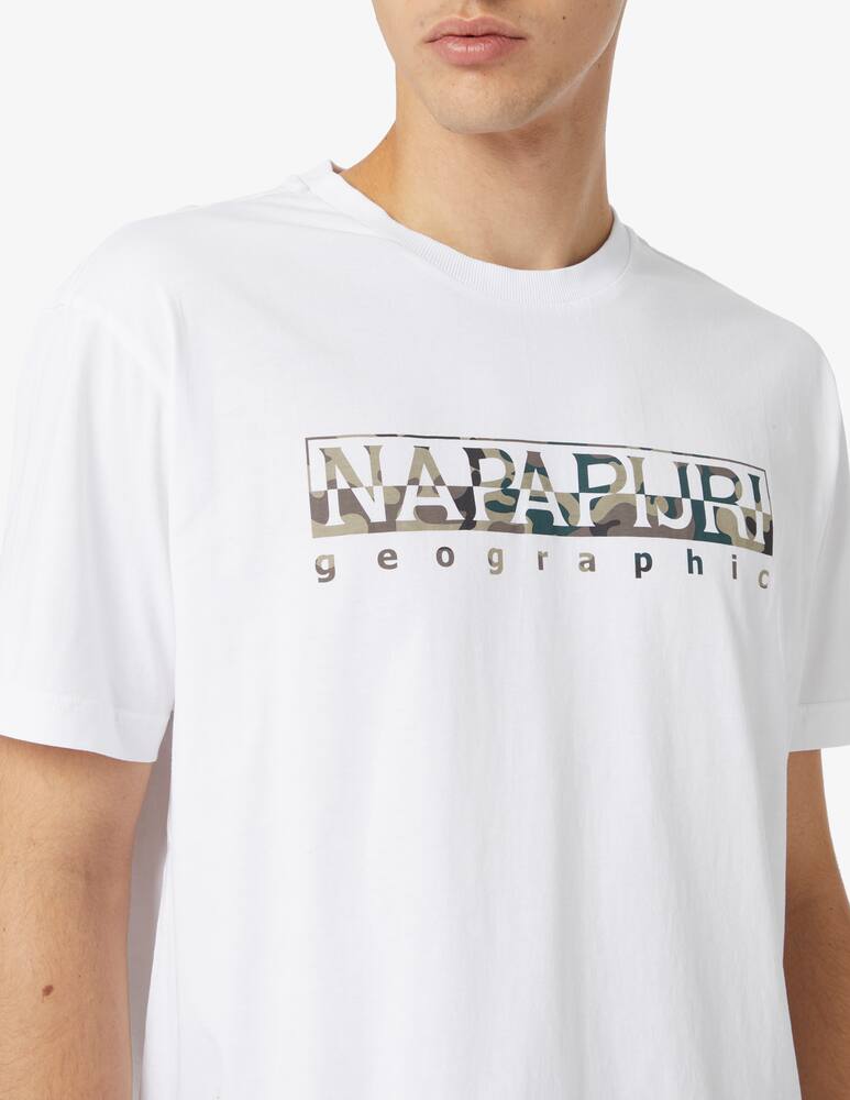 rinascente Napapijri Mountain logo t-shirt