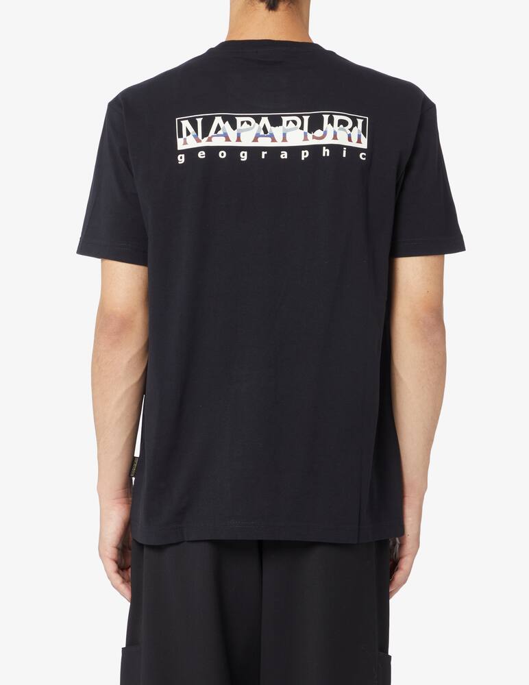 rinascente Napapijri Maglietta logo montagna