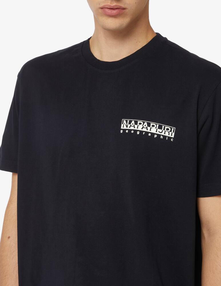 rinascente Napapijri Maglietta logo montagna