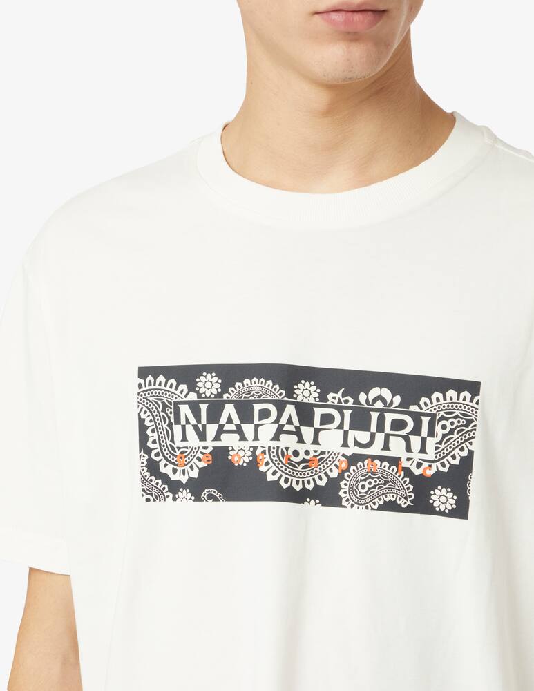 rinascente Napapijri Maglietta logo box bandana
