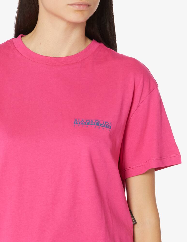 rinascente Napapijri T-shirt a manica corta crop Cold - Rosa