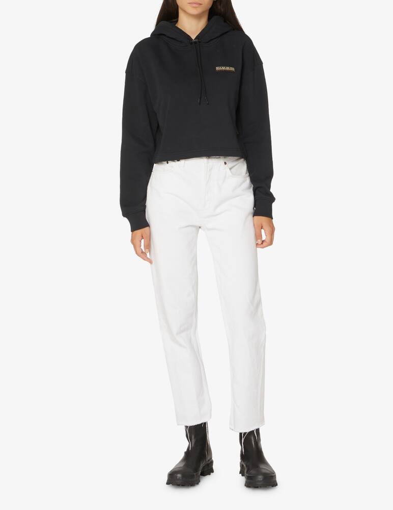 rinascente Napapijri Hockey crop hoodie - Black