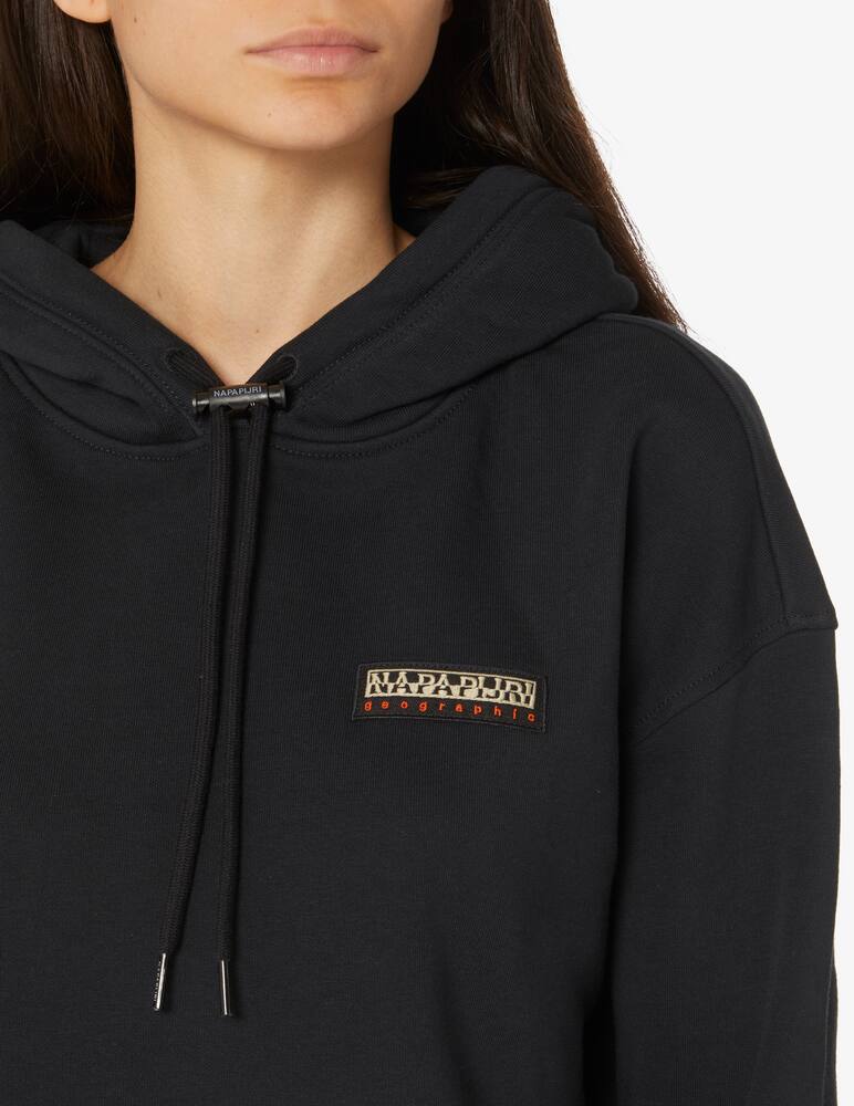 rinascente Napapijri Hockey crop hoodie - Black