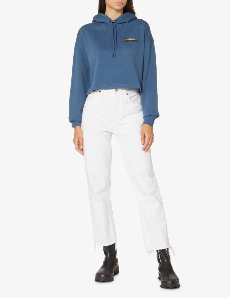 rinascente Napapijri Hockey crop hoodie - Blue