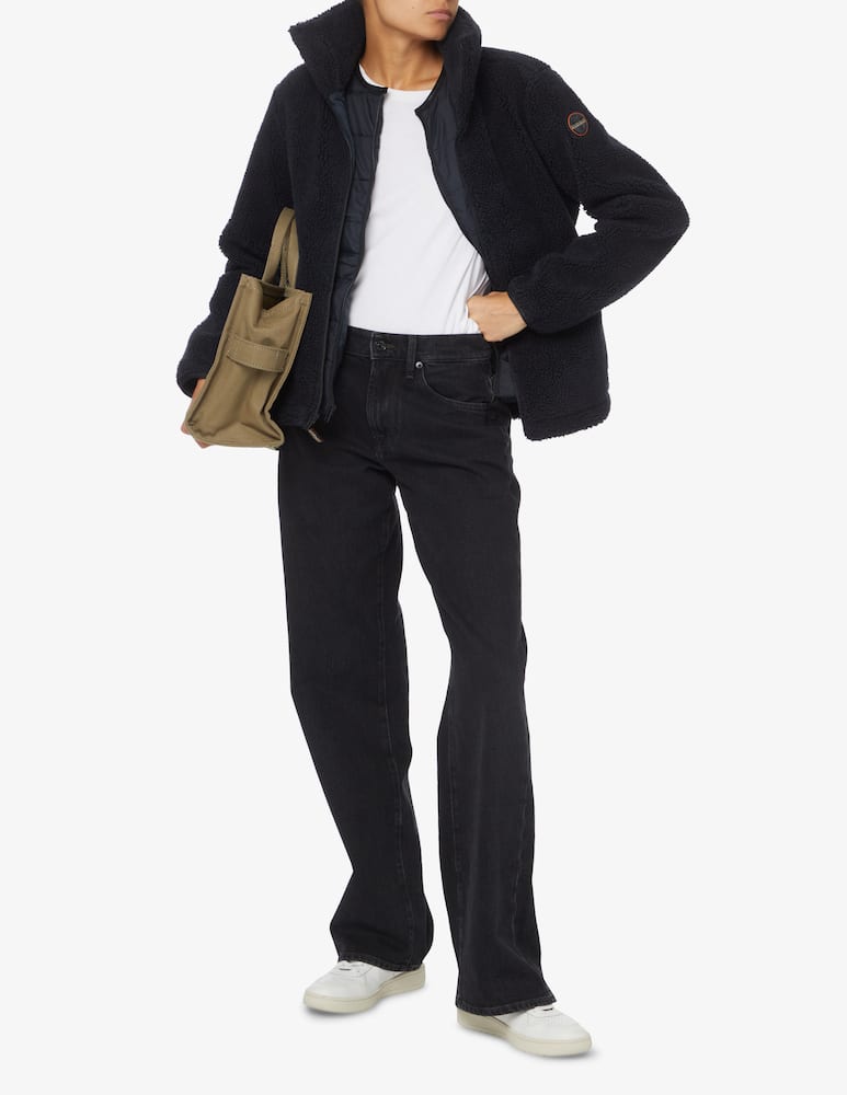 rinascente Napapijri Pile full zip Dwelling - Nero