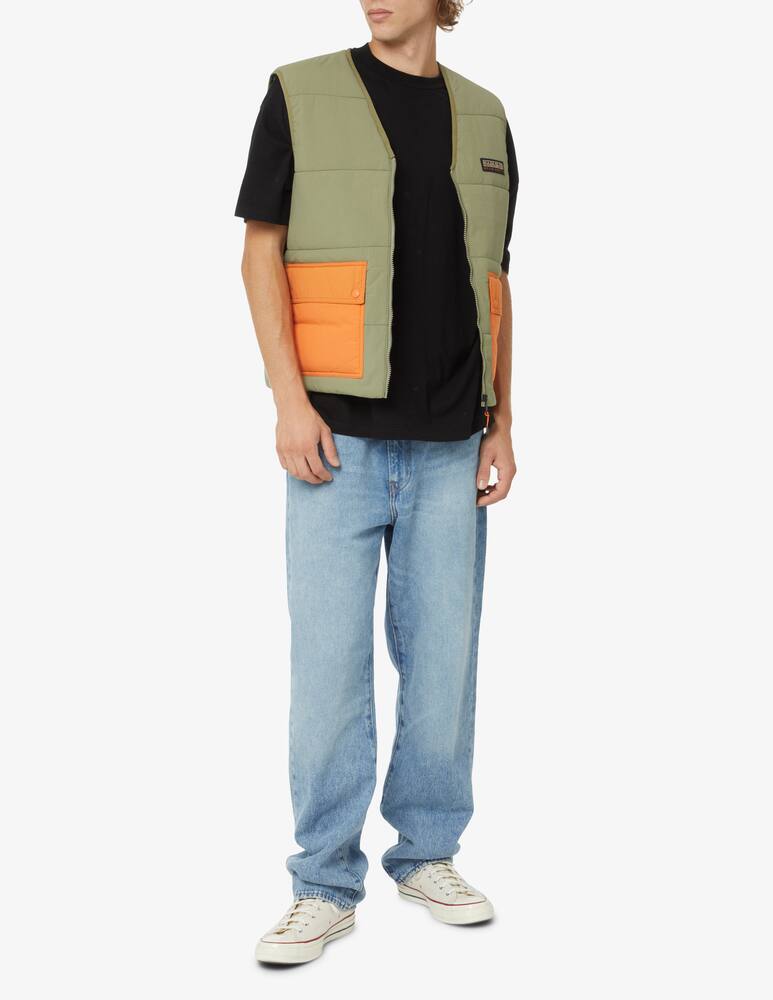 rinascente Napapijri Smanicato con tasche frontali cb a-ski - Verde