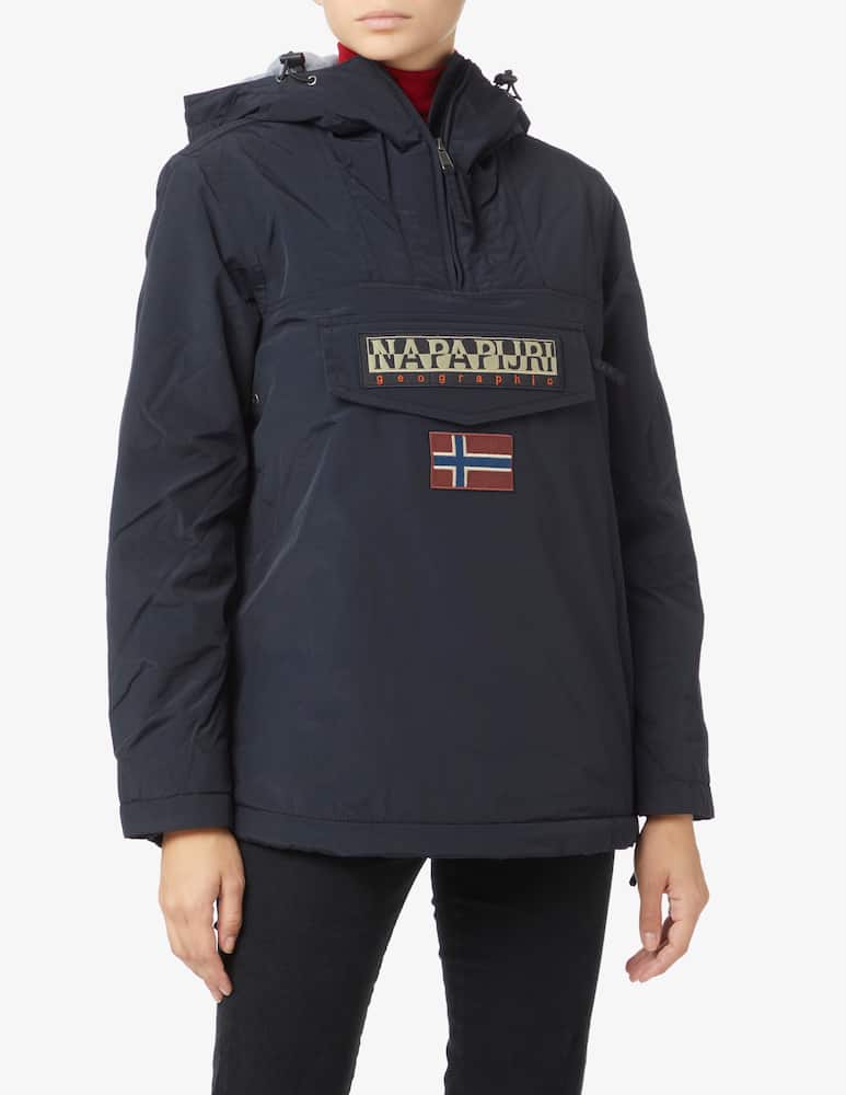 Napapijri Rainforest anorak jacket - Blue - picture 1 Napapijri Rainforest anorak jacket - Blue - picture 1