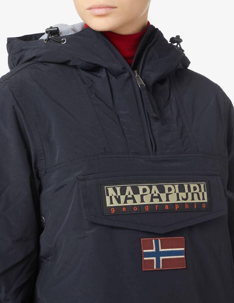 Napapijri Rainforest anorak jacket - Blue - picture 4 Napapijri Rainforest anorak jacket - Blue - picture 4