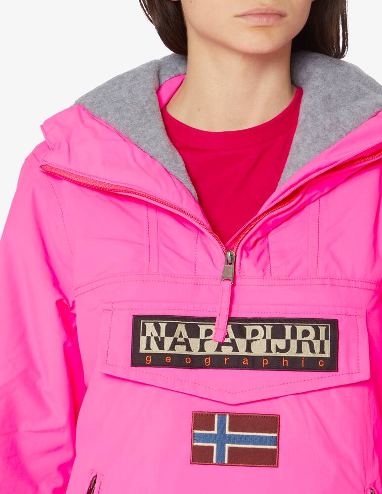 rinascente Napapijri Giacca anarok Rainforest con tasca - Rosa