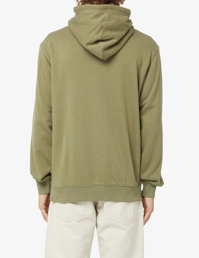 rinascente Napapijri Felpa con cappuccio logo montagna - Oliva