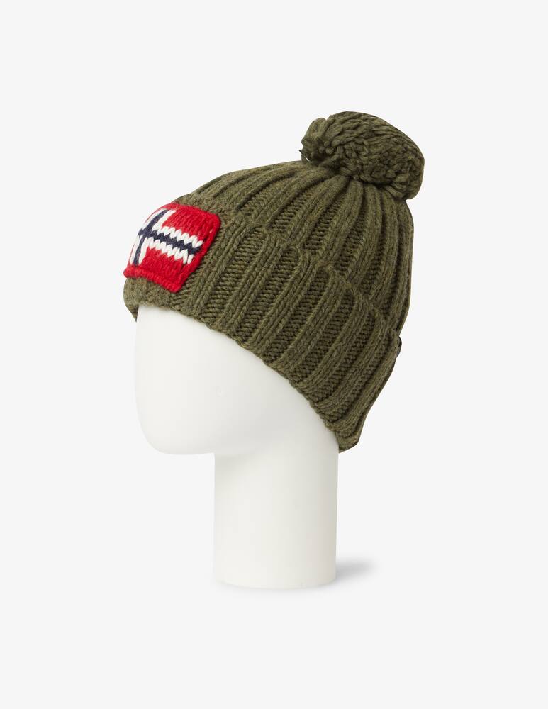 rinascente Napapijri Berretto pom pom bandiera  - Grigio