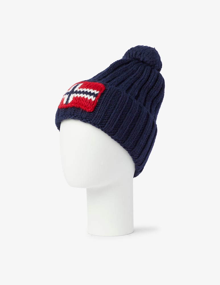 Napapijri Pom pom flag beanie - picture 1 Napapijri Pom pom flag beanie - picture 1