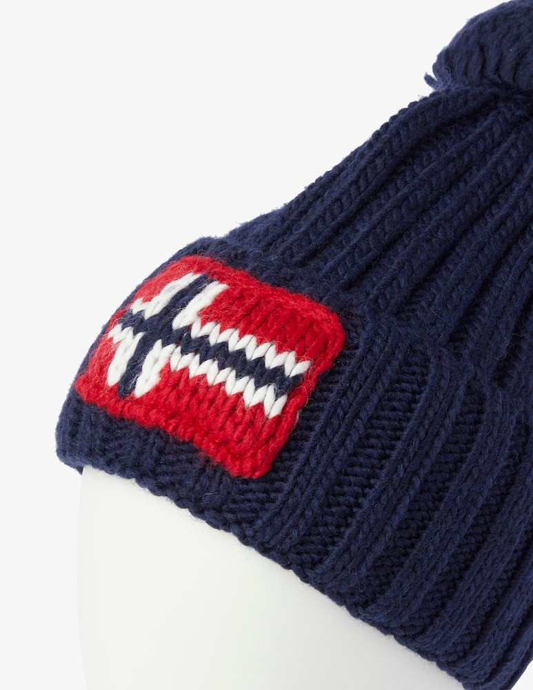 Napapijri Pom pom flag beanie - picture 4 Napapijri Pom pom flag beanie - picture 4