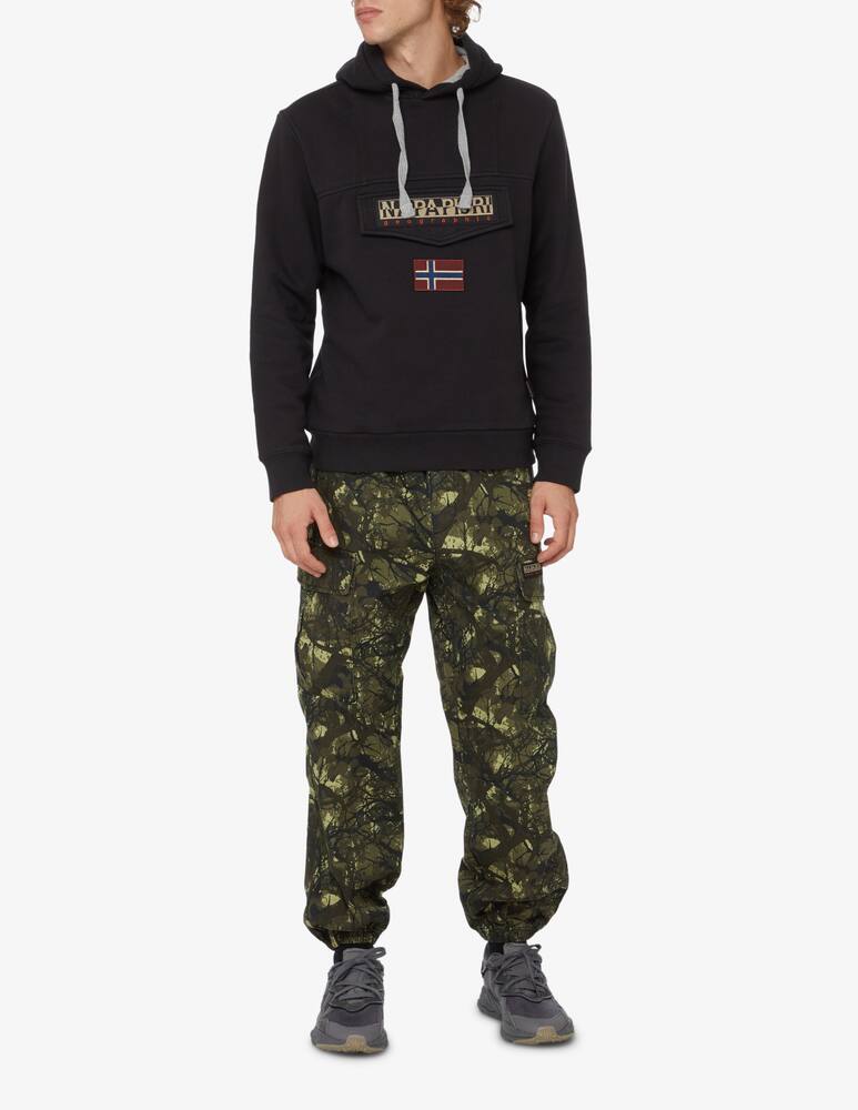 rinascente Napapijri Rainforest burgee hoodie - Black