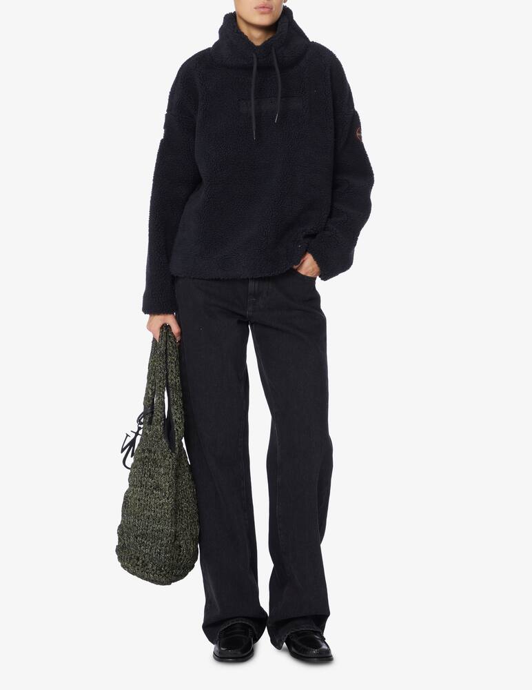Napapijri Teide turtleneck fleecewear - Black - picture 2 Napapijri Teide turtleneck fleecewear - Black - picture 2