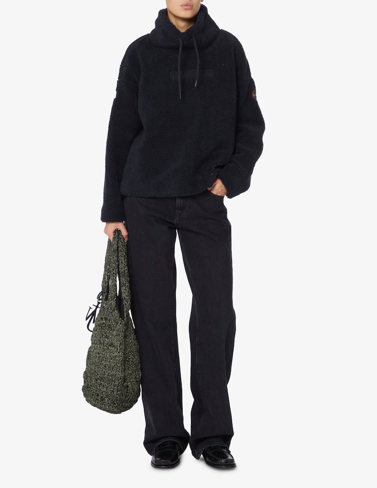 rinascente Napapijri Pile a collo alto Teide - Nero