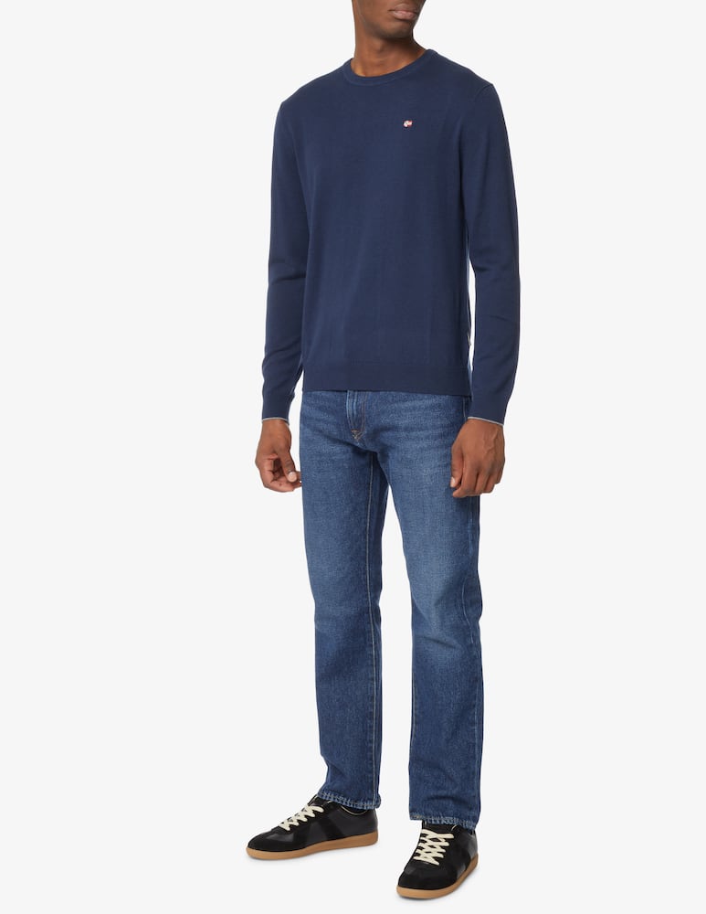 Napapijri Maglia girocollo lana bandierina petto - immagine 2 Napapijri Maglia girocollo lana bandierina petto - immagine 2