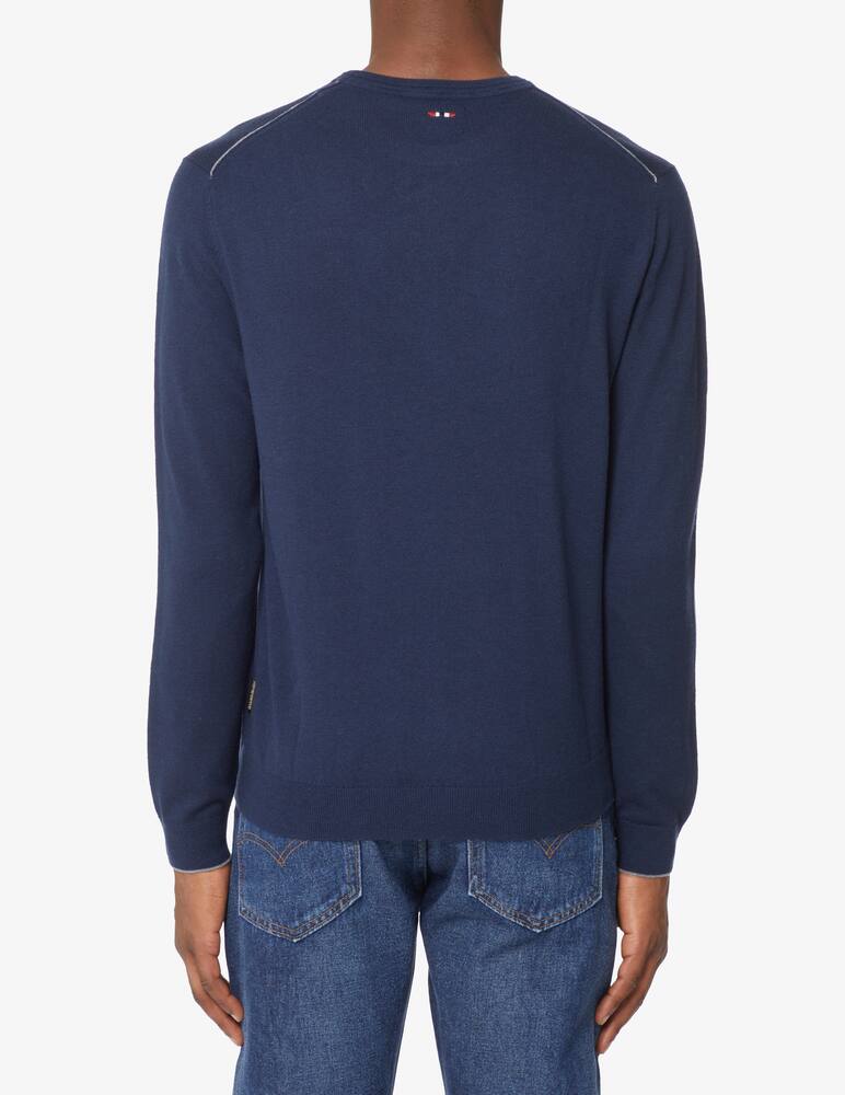 rinascente Napapijri Flag wool crewneck jumper