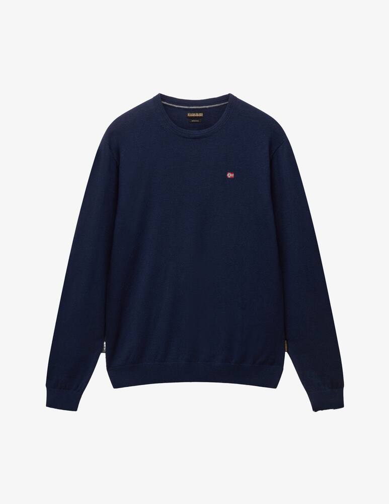 Napapijri Maglia girocollo lana bandierina petto - immagine 5 Napapijri Maglia girocollo lana bandierina petto - immagine 5