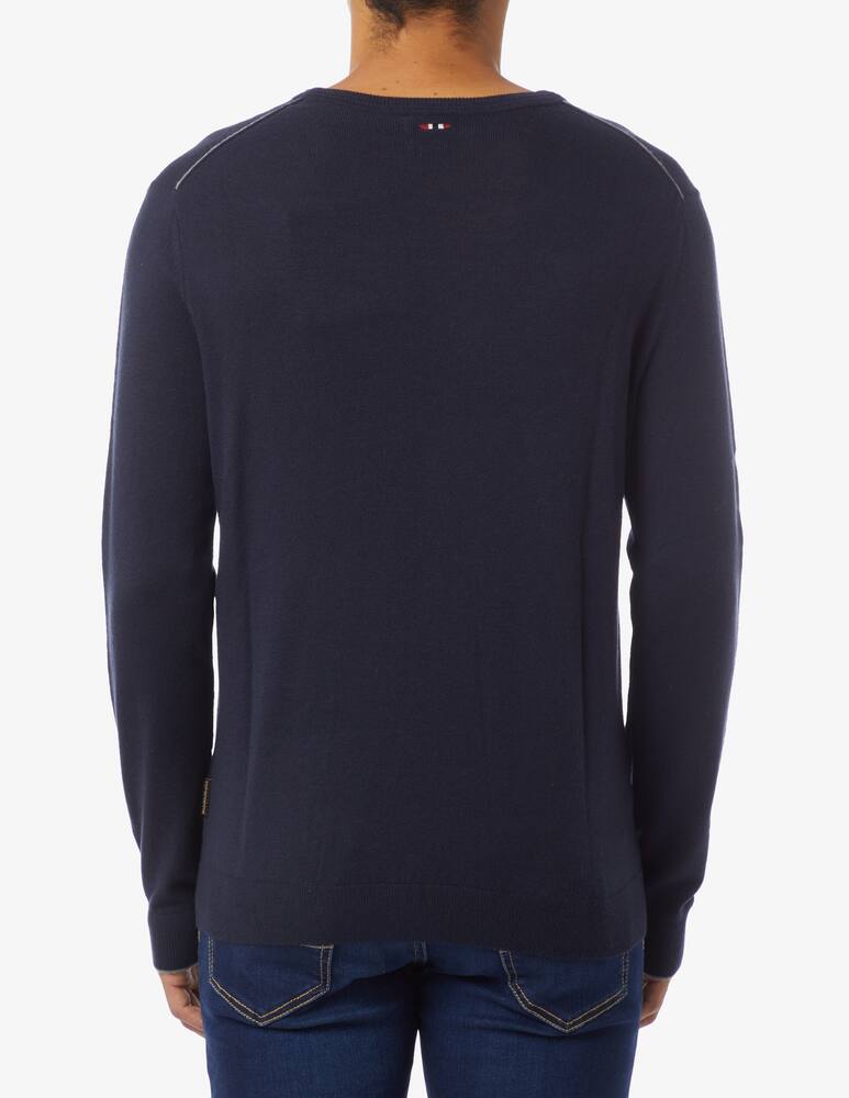 rinascente Napapijri Flag wool crewneck jumper