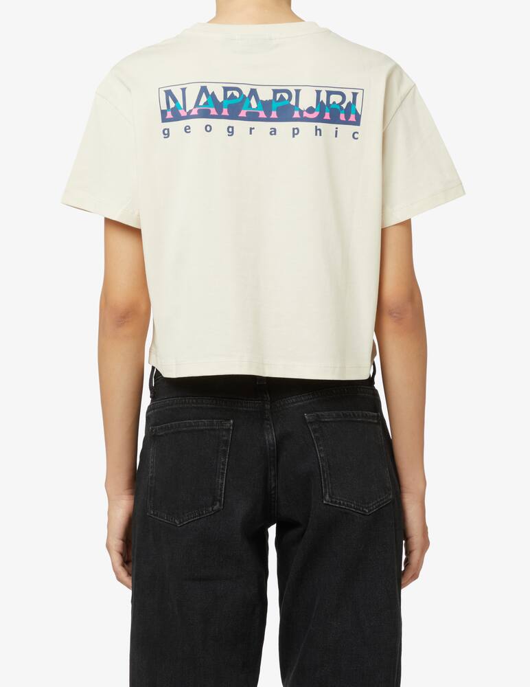 Napapijri T-shirt a manica corta Rope - Beige - immagine 3 Napapijri T-shirt a manica corta Rope - Beige - immagine 3