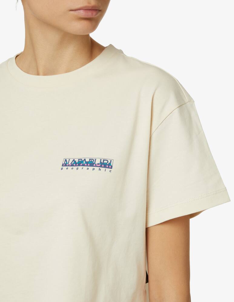 Napapijri T-shirt a manica corta Rope - Beige - immagine 4 Napapijri T-shirt a manica corta Rope - Beige - immagine 4