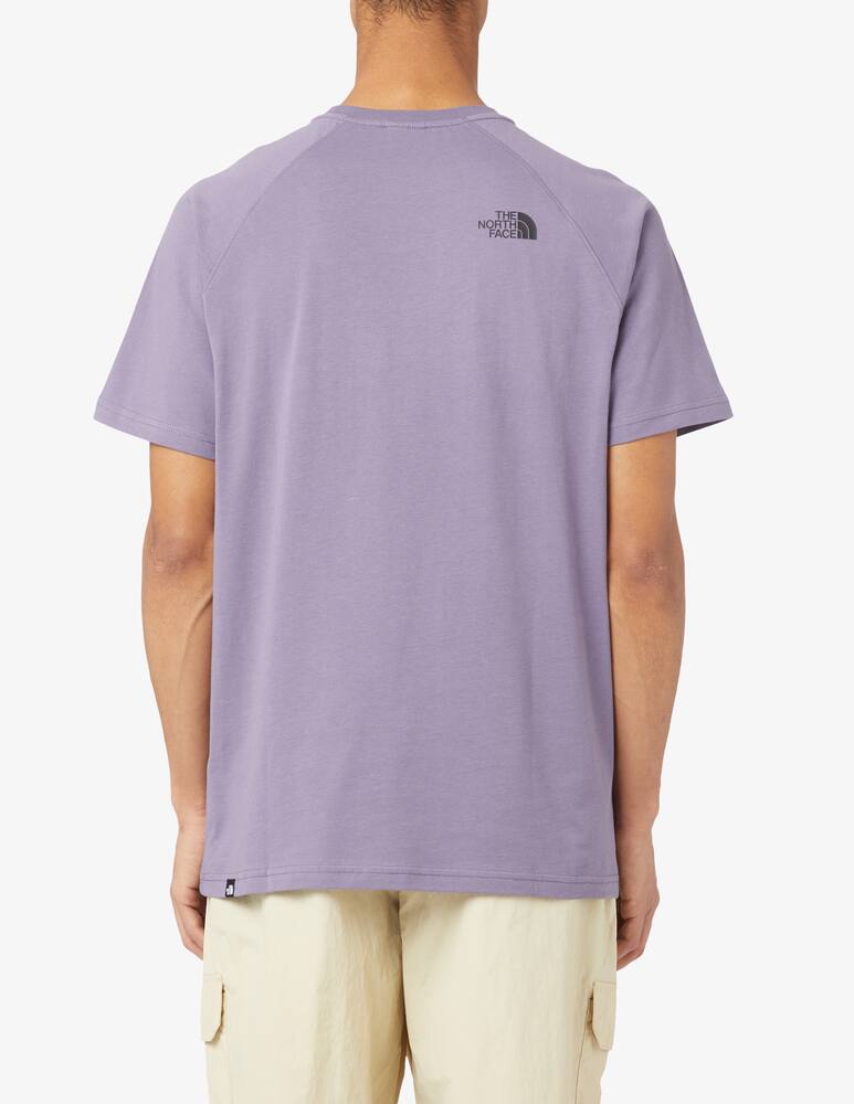 rinascente The North Face Raglan redbox front t-shirt 