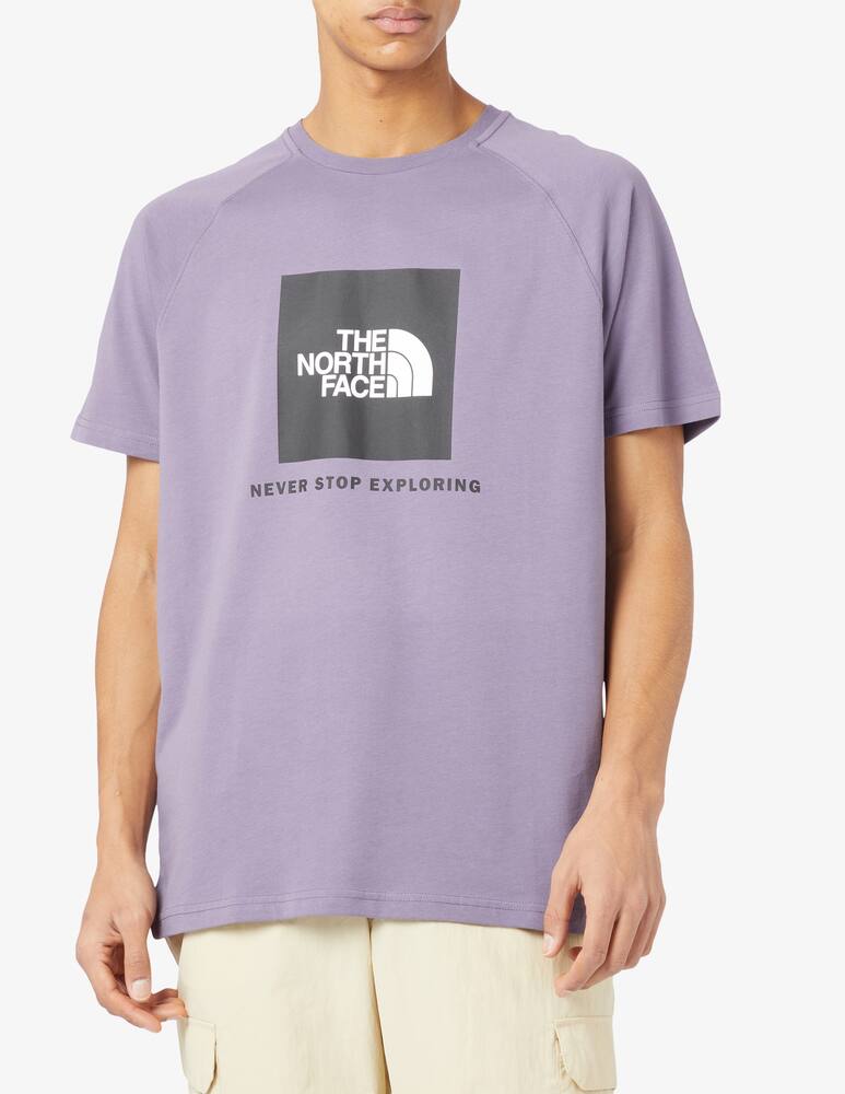 rinascente The North Face Raglan redbox front t-shirt 