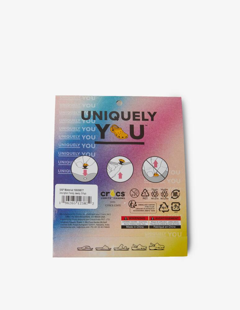 rinascente Crocs Trendy jewelry 5 pack