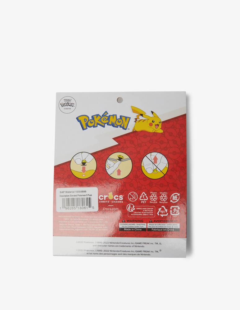rinascente Crocs Pacchetto da 5 pokemon elevati