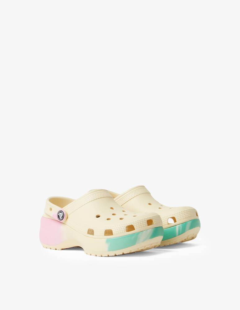 rinascente Crocs Classico zoccolo con zeppa ombre