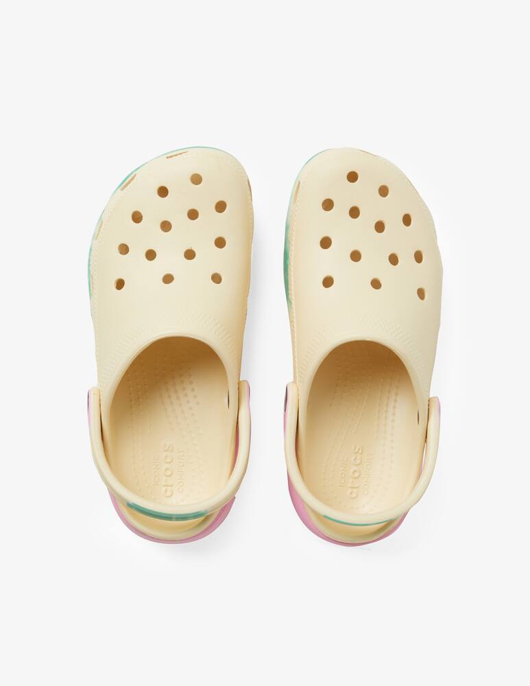rinascente Crocs Classico zoccolo con zeppa ombre