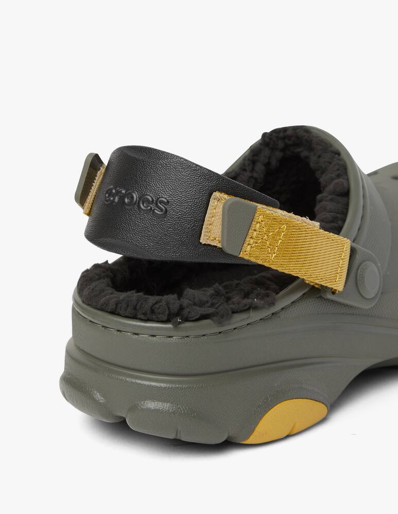 rinascente Crocs Dusty fur clog slipper