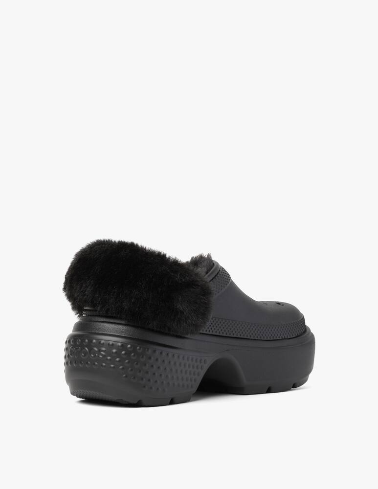 rinascente Crocs Stomp lined clog fauxfur