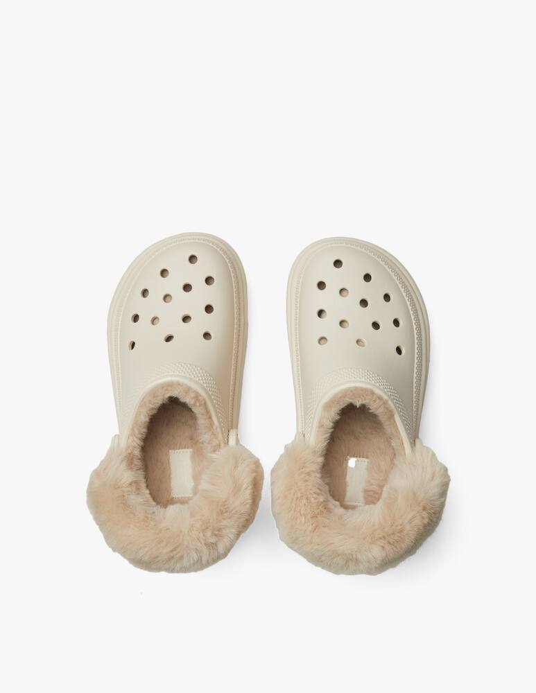 rinascente Crocs Stomp lined clog fauxfur