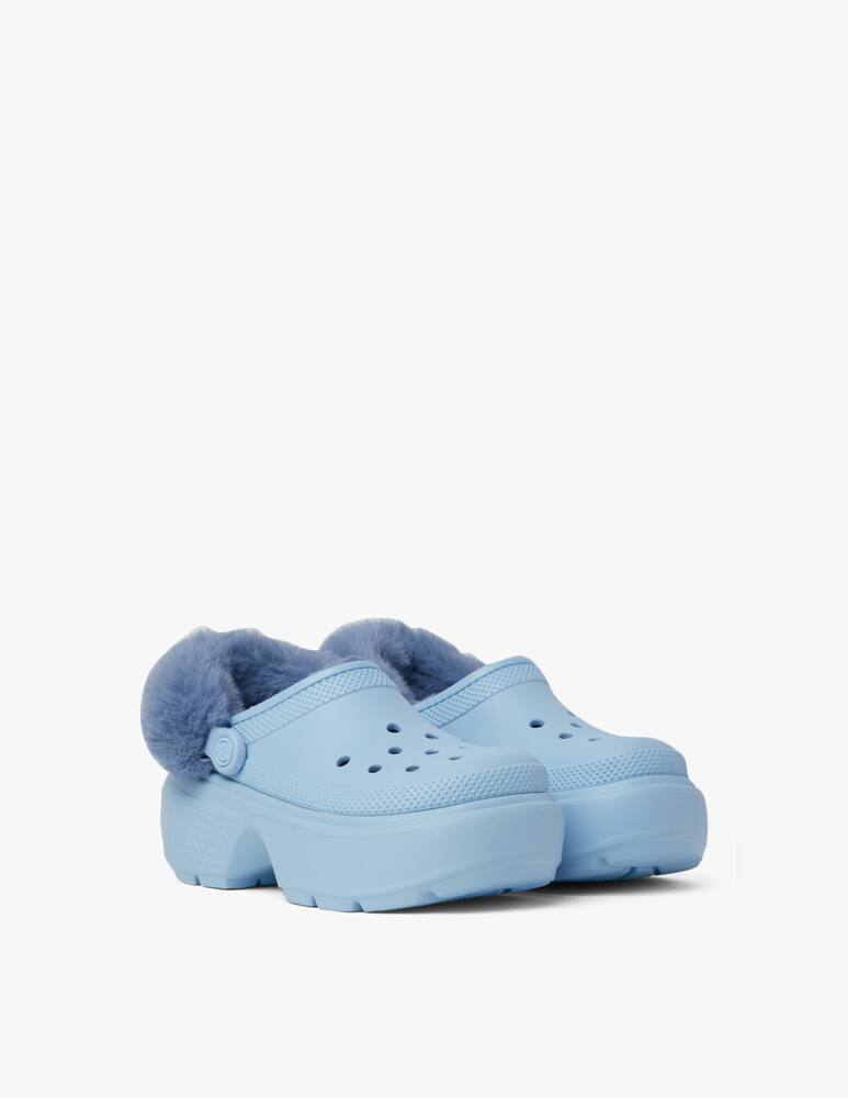 Crocs Zoccolo foderato in ecopelliccia - immagine 2