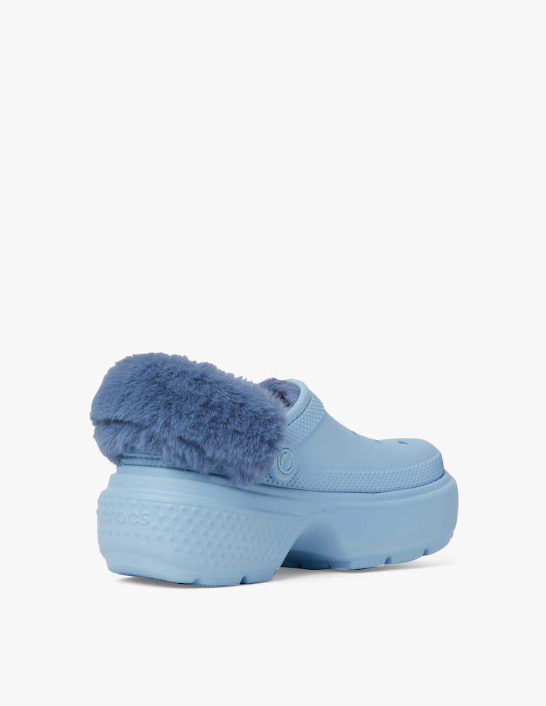Crocs Zoccolo foderato in ecopelliccia - immagine 4