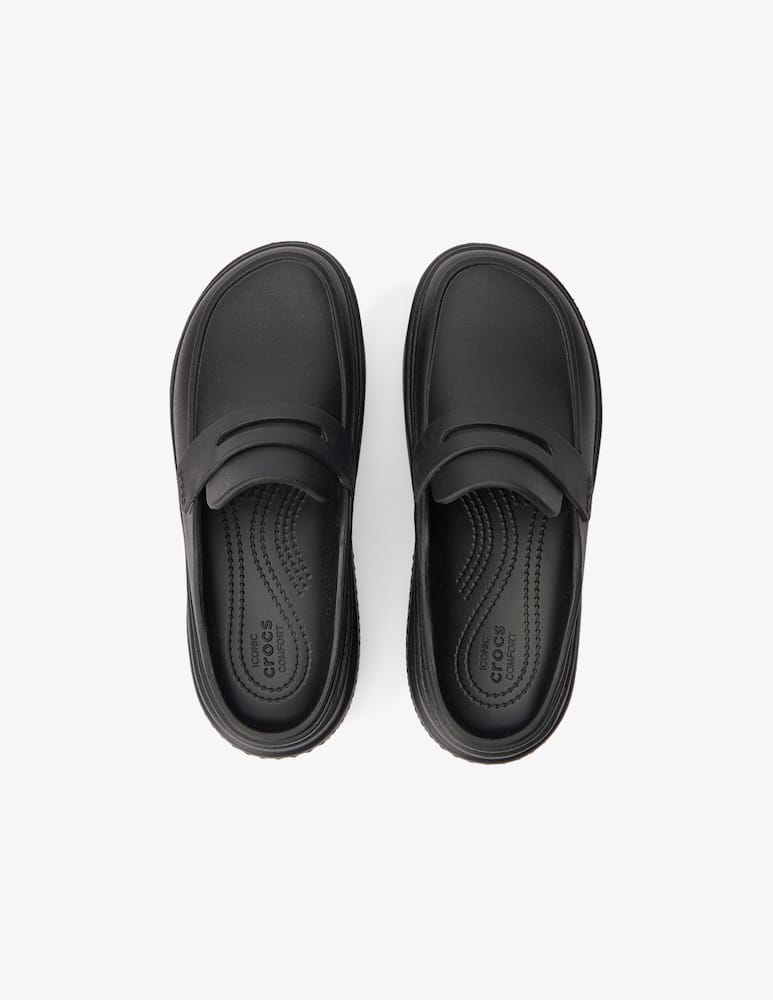 rinascente Crocs Stopm metallic loafer