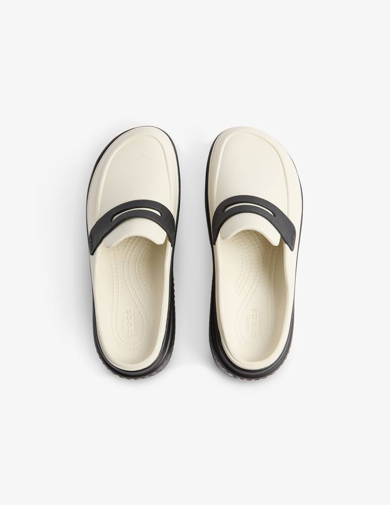 rinascente Crocs Stomp metallic loafer