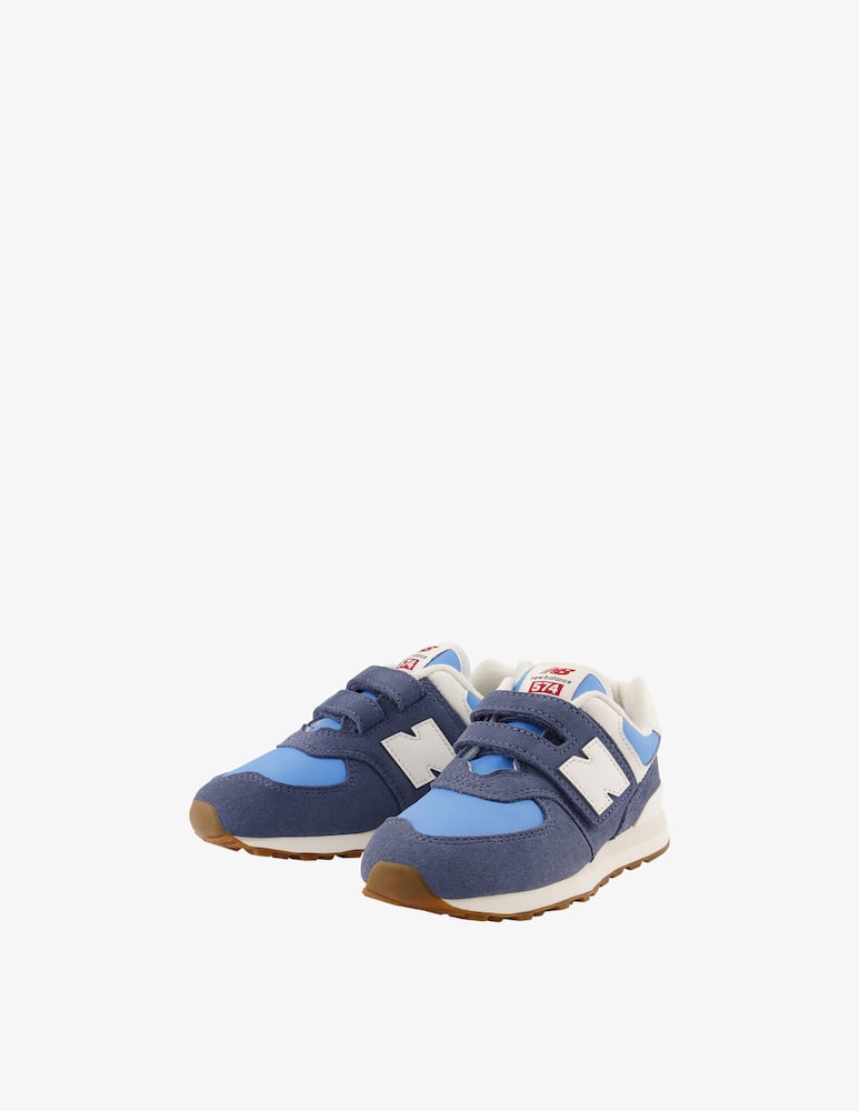 rinascente New Balance 574 hook and loop sneakers - Blue