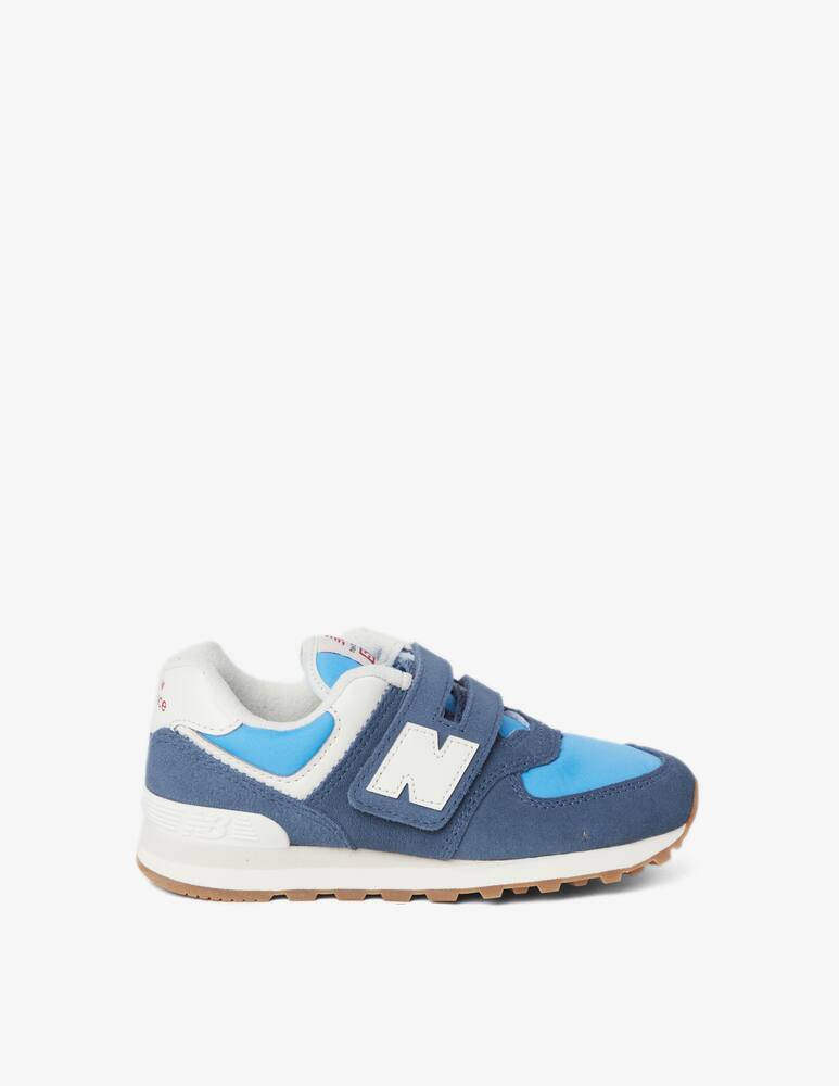 rinascente New Balance 574 hook and loop sneakers - Blue