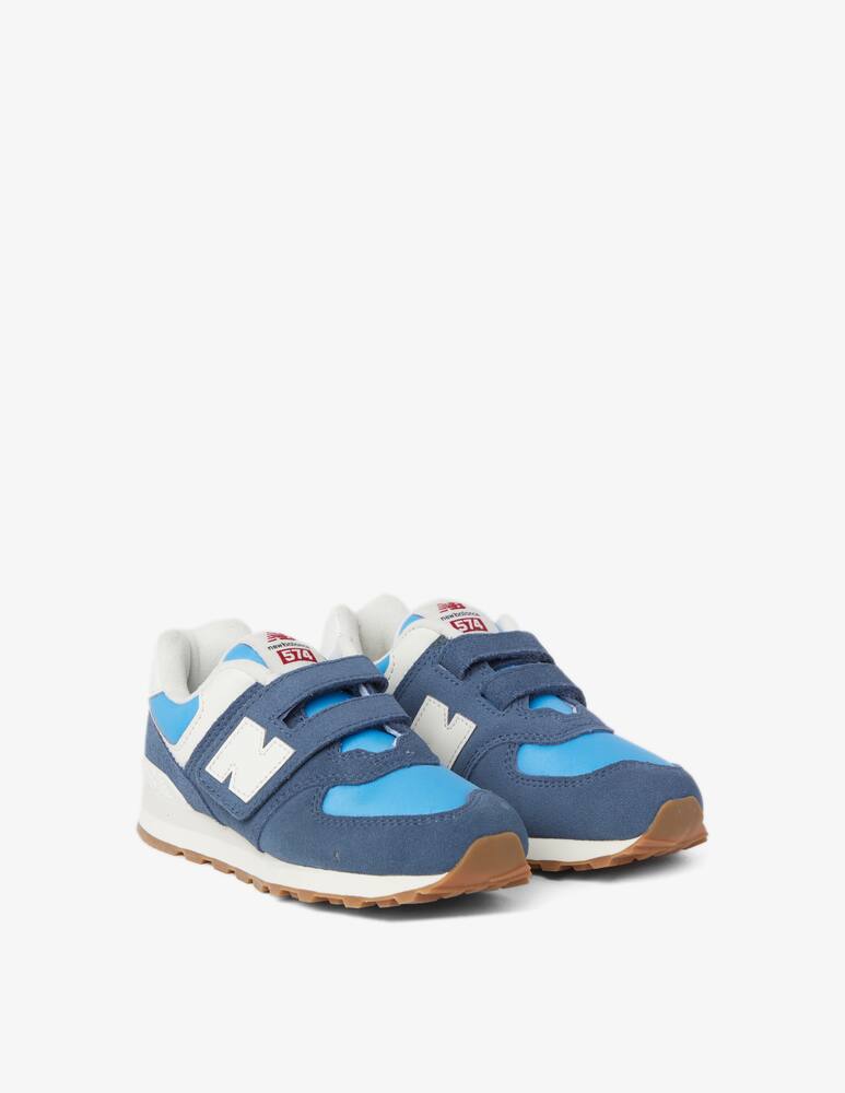 rinascente New Balance 574 hook and loop sneakers - Blue